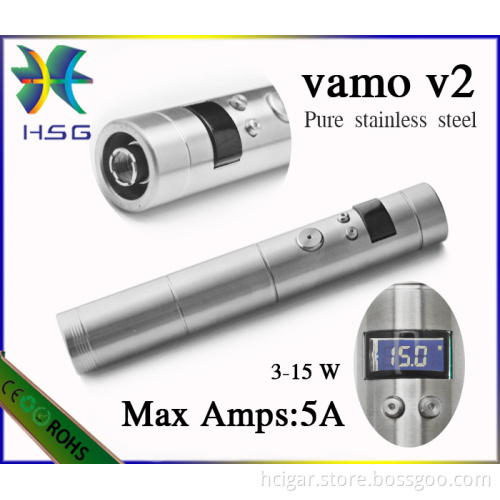 New Inventions 2013, Health E-Cig VV/Vw Mod Lavatube Vamo V2/ Vamo V3